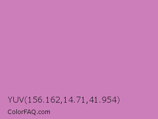 YUV 156.162,14.71,41.954 Color Image