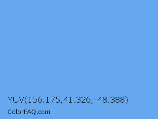 YUV 156.175,41.326,-48.388 Color Image