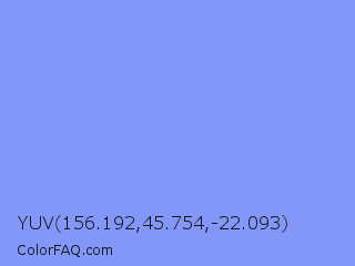 YUV 156.192,45.754,-22.093 Color Image