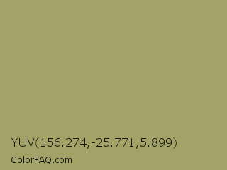 YUV 156.274,-25.771,5.899 Color Image