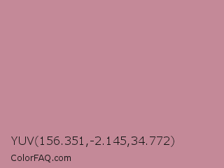 YUV 156.351,-2.145,34.772 Color Image
