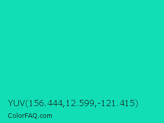 YUV 156.444,12.599,-121.415 Color Image