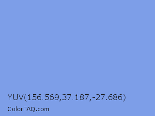 YUV 156.569,37.187,-27.686 Color Image