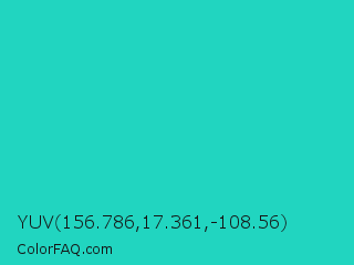 YUV 156.786,17.361,-108.56 Color Image