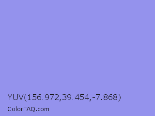 YUV 156.972,39.454,-7.868 Color Image