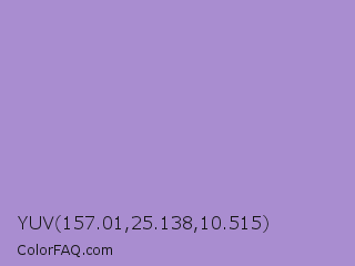 YUV 157.01,25.138,10.515 Color Image
