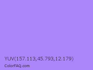 YUV 157.113,45.793,12.179 Color Image