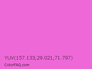 YUV 157.133,29.021,71.797 Color Image