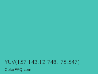 YUV 157.143,12.748,-75.547 Color Image