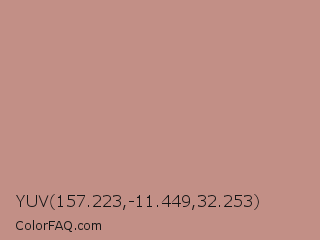 YUV 157.223,-11.449,32.253 Color Image
