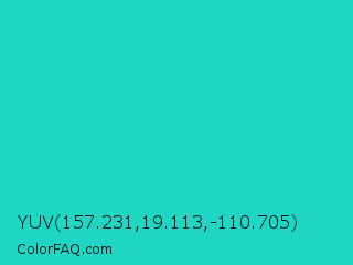 YUV 157.231,19.113,-110.705 Color Image