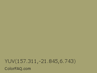 YUV 157.311,-21.845,6.743 Color Image