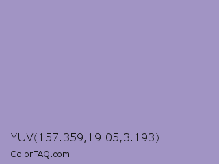 YUV 157.359,19.05,3.193 Color Image