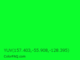 YUV 157.403,-55.908,-128.395 Color Image