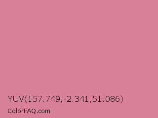 YUV 157.749,-2.341,51.086 Color Image