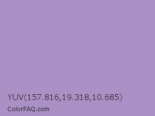 YUV 157.816,19.318,10.685 Color Image