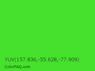 YUV 157.836,-55.628,-77.909 Color Image