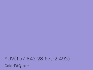 YUV 157.845,28.67,-2.495 Color Image