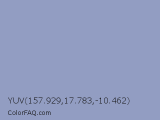 YUV 157.929,17.783,-10.462 Color Image