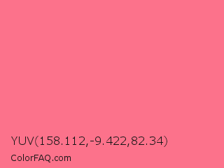 YUV 158.112,-9.422,82.34 Color Image