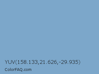 YUV 158.133,21.626,-29.935 Color Image