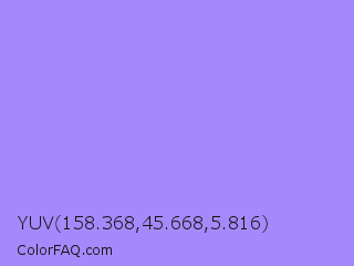 YUV 158.368,45.668,5.816 Color Image