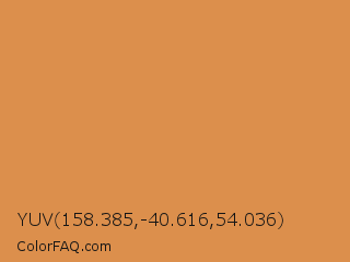 YUV 158.385,-40.616,54.036 Color Image
