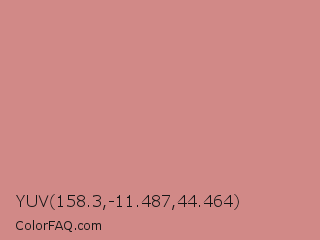 YUV 158.3,-11.487,44.464 Color Image