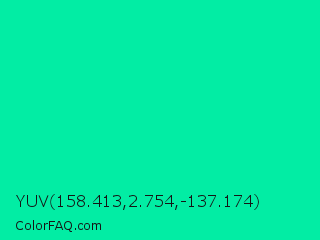 YUV 158.413,2.754,-137.174 Color Image