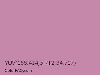YUV 158.414,5.712,34.717 Color Image