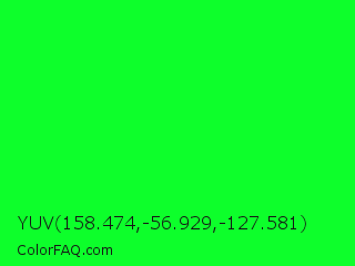YUV 158.474,-56.929,-127.581 Color Image