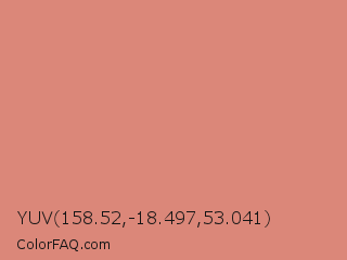 YUV 158.52,-18.497,53.041 Color Image