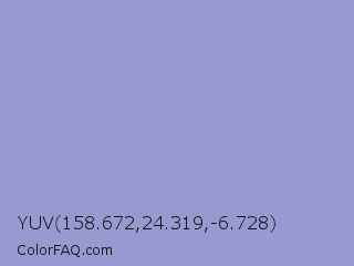 YUV 158.672,24.319,-6.728 Color Image