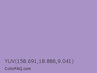 YUV 158.691,18.886,9.041 Color Image