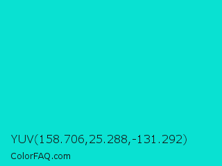 YUV 158.706,25.288,-131.292 Color Image