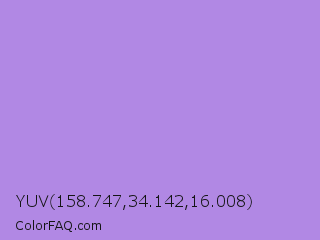 YUV 158.747,34.142,16.008 Color Image
