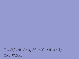 YUV 158.775,24.761,-8.573 Color Image