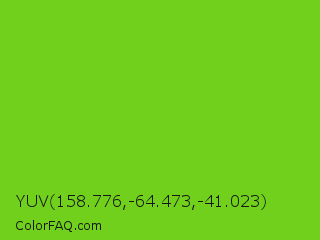 YUV 158.776,-64.473,-41.023 Color Image