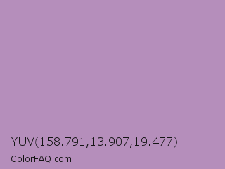 YUV 158.791,13.907,19.477 Color Image