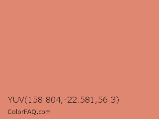 YUV 158.804,-22.581,56.3 Color Image