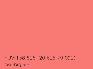 YUV 158.816,-20.615,79.091 Color Image