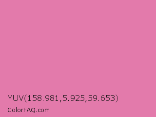 YUV 158.981,5.925,59.653 Color Image