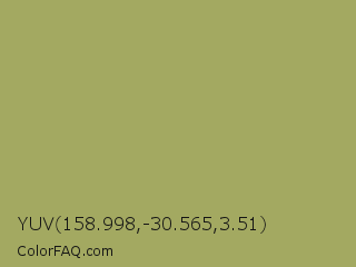 YUV 158.998,-30.565,3.51 Color Image