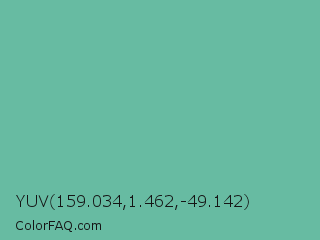 YUV 159.034,1.462,-49.142 Color Image