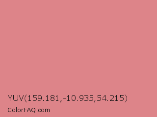 YUV 159.181,-10.935,54.215 Color Image