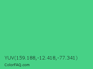 YUV 159.188,-12.418,-77.341 Color Image