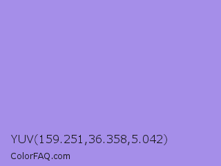 YUV 159.251,36.358,5.042 Color Image