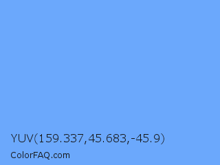 YUV 159.337,45.683,-45.9 Color Image