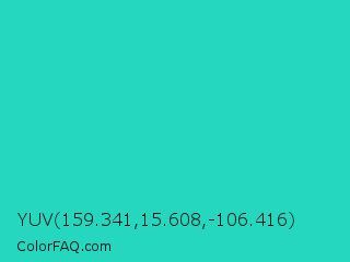 YUV 159.341,15.608,-106.416 Color Image