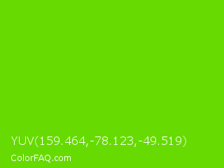 YUV 159.464,-78.123,-49.519 Color Image
